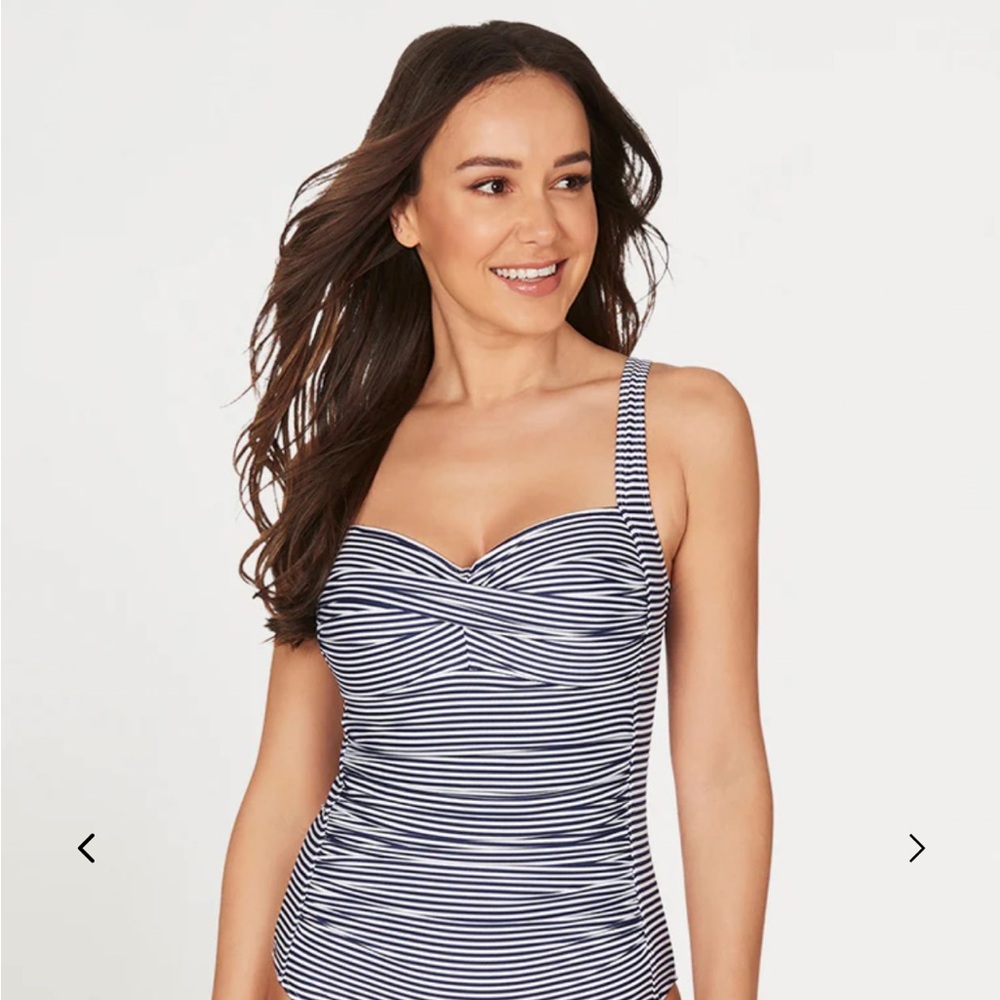 Nip Tuck Sorrento Joanne Stripped Navy And White … - image 8